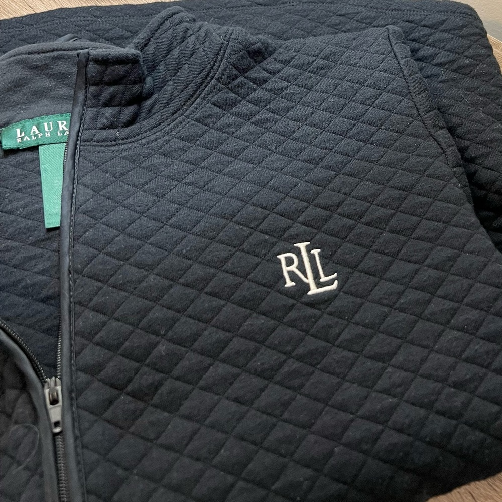 Ralph Lauren Black Quilted Jacket - Picture 4 of 6
